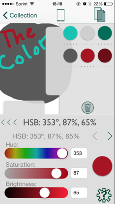 The Color App Lite - Color Palette Selection Tool screenshot 2
