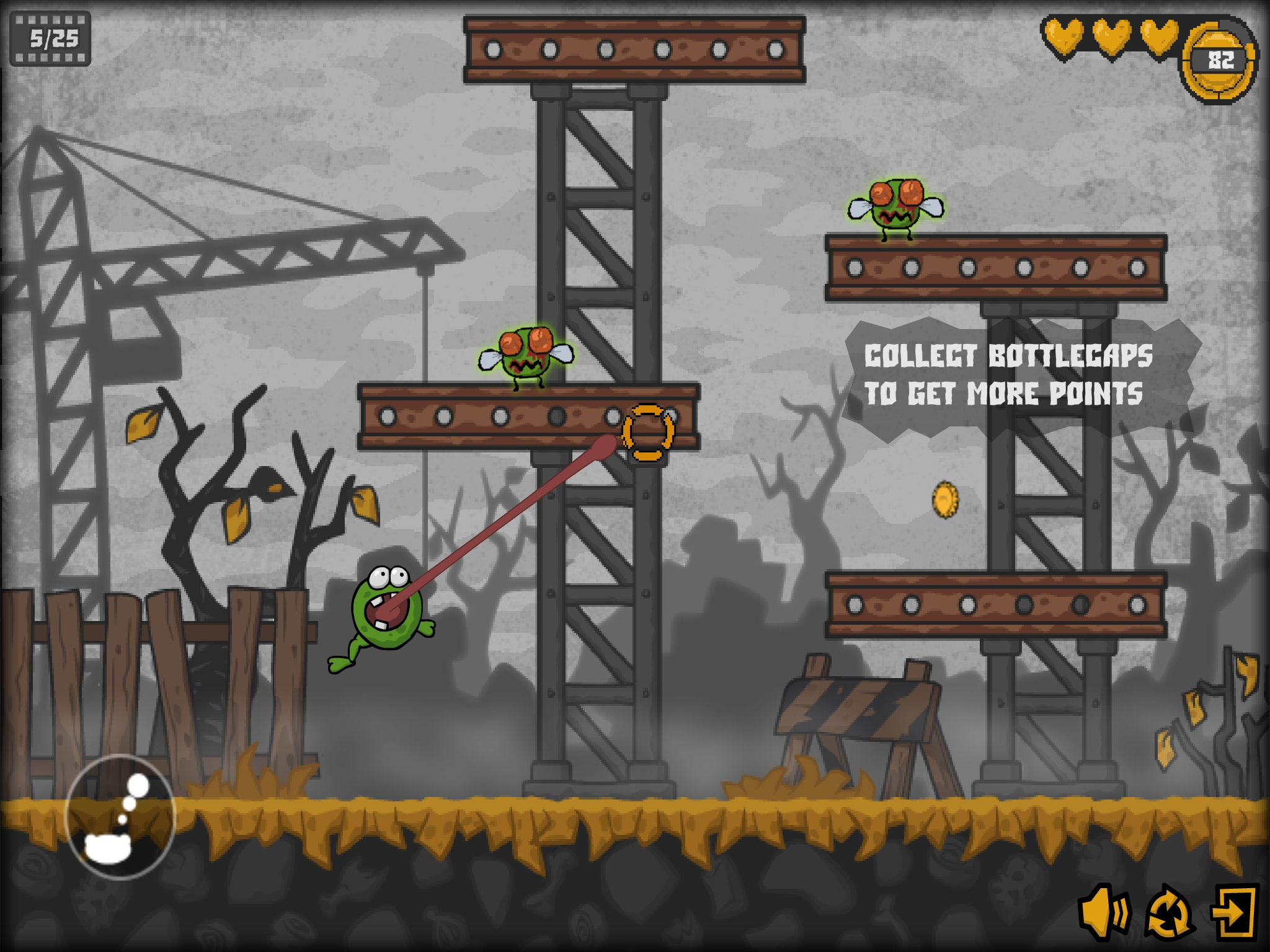 Super Frog escape