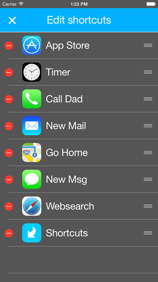 #5. Shortcuts - For your Notification Center (iOS) 由: Tobias Berg