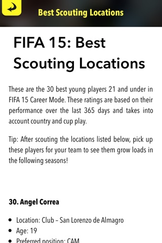 Guide for FIFA 15 - Cheats, Trophies, Teams & players screenshot 2