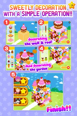 Game screenshot Make a Cookie House! - Work Experience-Based Brain Training App mod apk