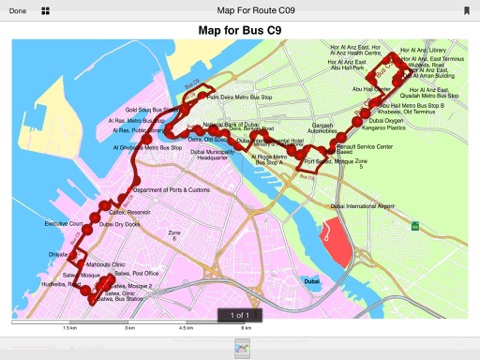 Dubai Transport iPad screenshot
