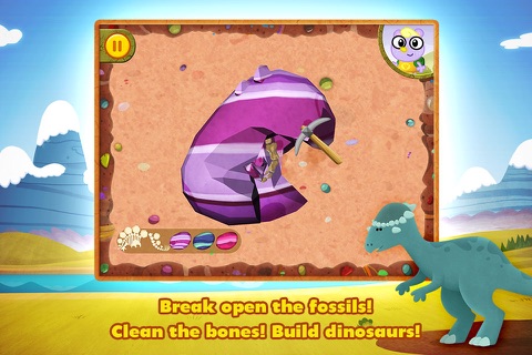 Dino Dog - A Digging Adventure with Dinosaurs! screenshot 3