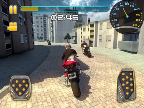 Screenshot #5 pour Turbo Bike Blitz Racing