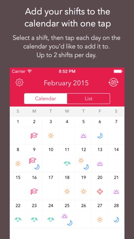 Shifts – Shift Worker Calendarのおすすめ画像2