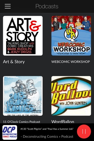 Comic Geek - News, Chat and Podscasts for Comicbook & Graphic Novel Artists & Fans screenshot 4