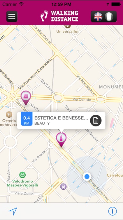 WALKING DISTANCE PLANETARIA HOTELS