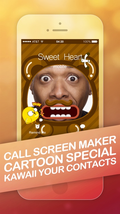 Call Screen Maker - Cute Cartoon Special for iOS 8 screenshot-3