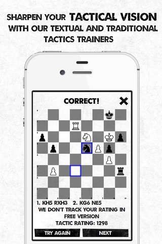 Noir Chess Free Trainer with ICC and FICS Client screenshot 2