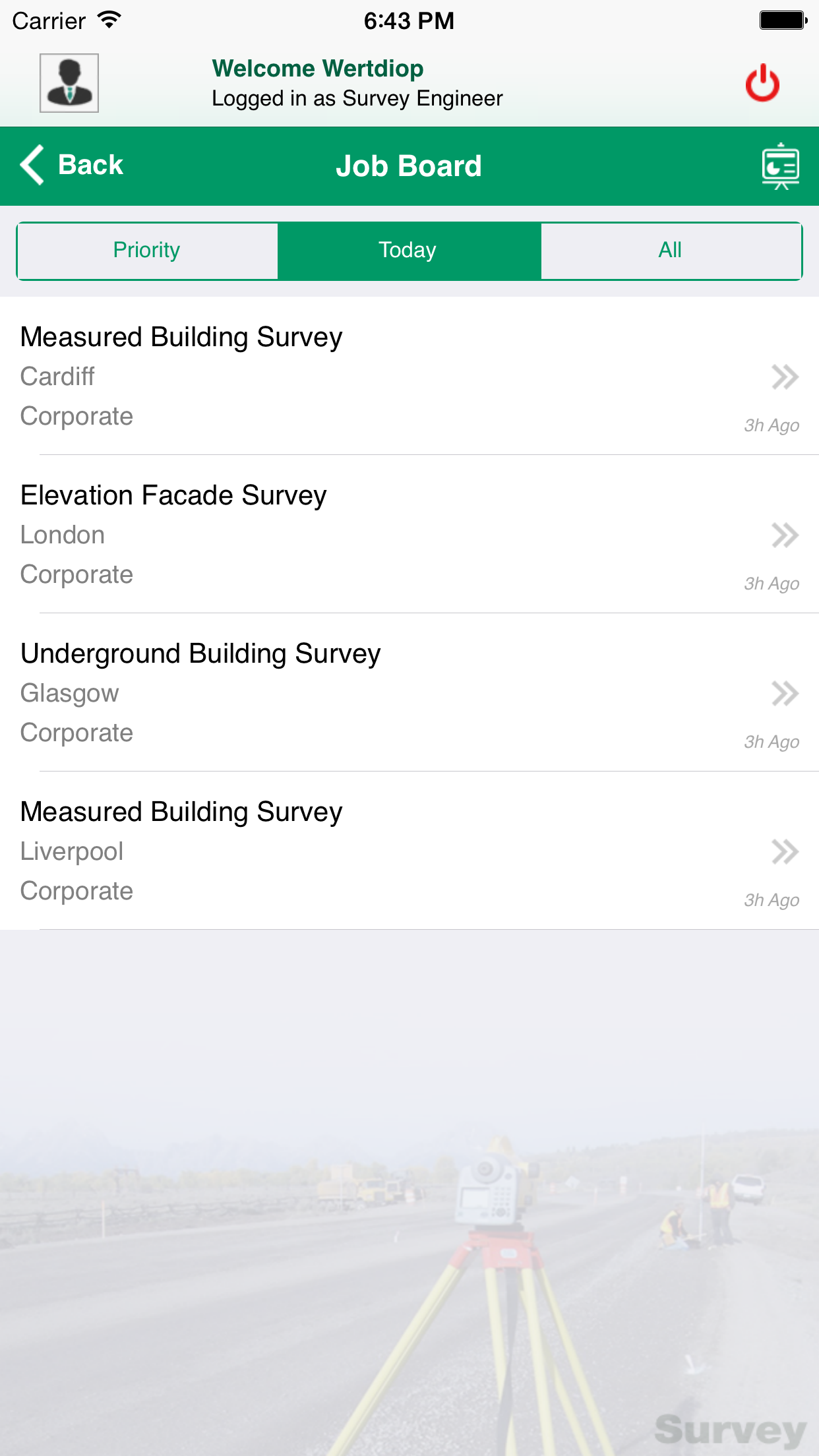 Survey Task Manager screenshot 3