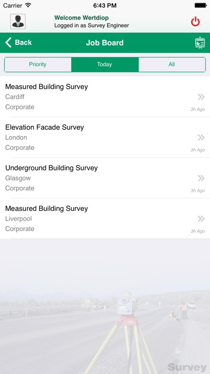 Survey Task Manager