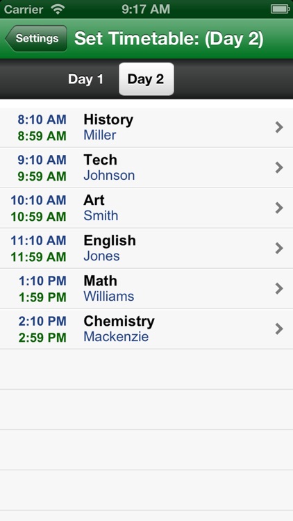 School Countdown Full - A Smart Class Timetable for Teacher and Student screenshot-3