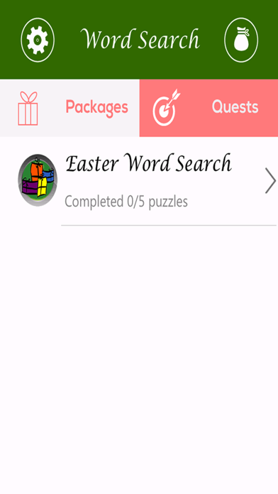 Screenshot #1 pour Easter Word Search - Free Word Search Crossword Game!