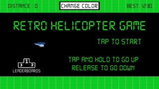 Retro Helicopter Gameのおすすめ画像1