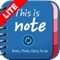 This Is Note Lite