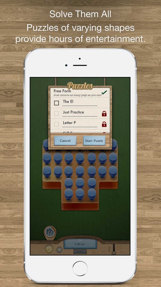#4. Peg Jump (iOS) Podle: Seventy Nine Lines