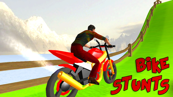 Bike Stunt Man Crazy Heights