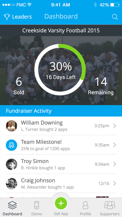 Screenshot #1 pour FMC Fundraiser