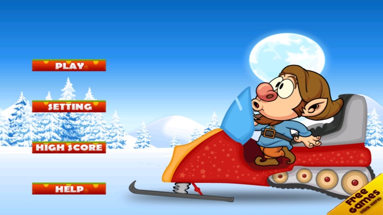 Seven Dwarfs Snowmobile Racing: Winter Mayhem Outside the Mine FREE!