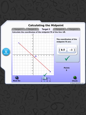 Maths Workout - Straight Lines 2 screenshot 3