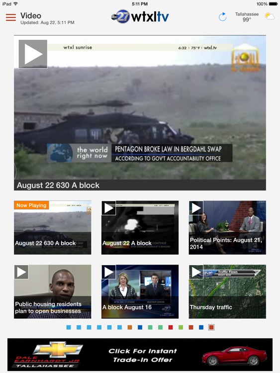 WTXL News App for iPad
