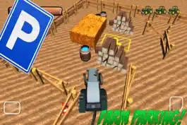 Game screenshot 3D Farm-ing Tractor Park-ing School Drive-r Simulator mod apk