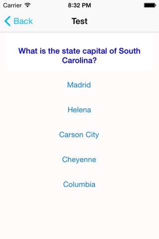 myStates - Learn the state capitals of America screenshot 3