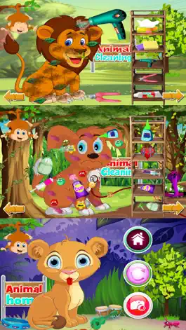 Game screenshot Животных зоопарка мытья салон & очистки симулятор apk