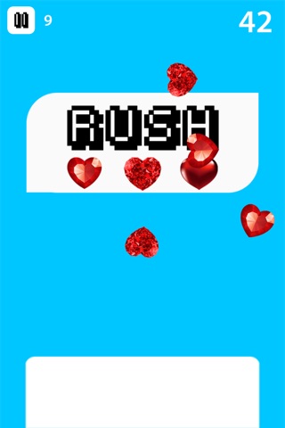 HeartsRush - Catch the hearts on Valentine's Day screenshot 2
