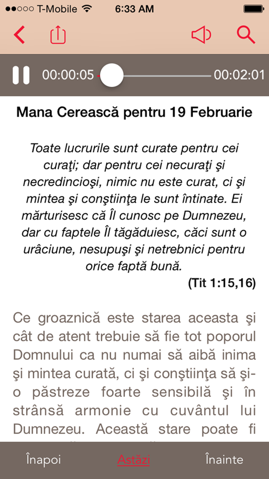 #2. Resurse Crestine - Audio, Video, Scriptura Zilnica, Cantari, Filme (iOS) 由: John Bivol