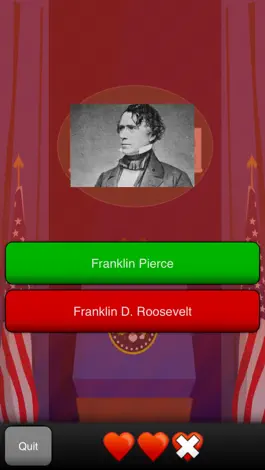 Game screenshot Presidents Quizzer hack