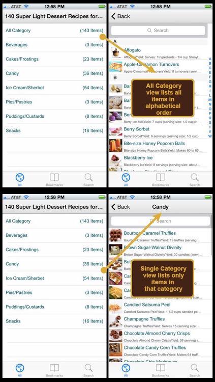 140 Super Light Dessert Recipes for Diet screenshot-3