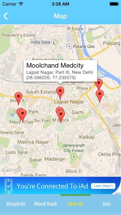Delhi Hospitals & Blood Bank screenshot-3