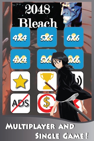 2048 Game Bleach Edition - All about best puzzle : Trivia game screenshot 4