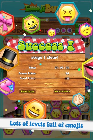 Emoji Buster PRO - A Match Three Emoticon Puzzle Game! screenshot 3