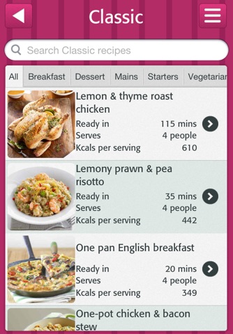 BBC Good Food: Recipe Finder screenshot 2