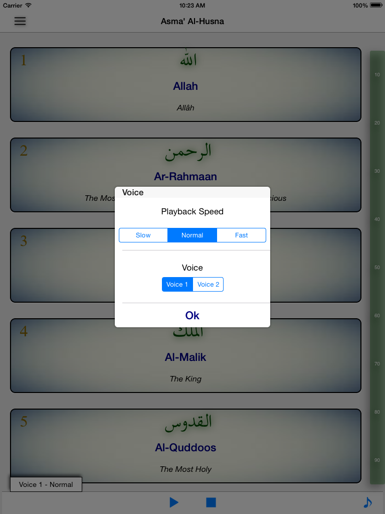 Asma' Al-Husna (99 Names of Allah)