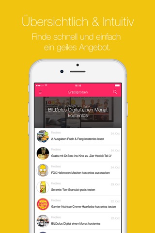 Gratisproben - Gewinnspiele, Freebies & Produktproben screenshot 2