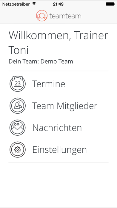 Screenshot #1 pour teamteam