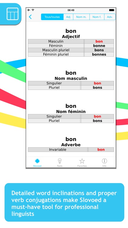 French <-> German Slovoed Deluxe talking dictionary screenshot-4