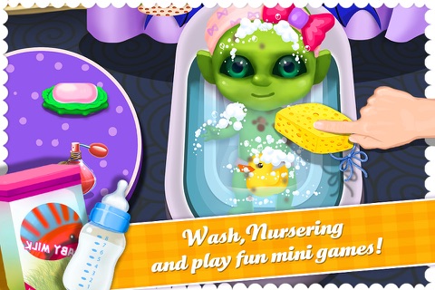 Mommy's Cute Newborn Alien Baby - Space Family Love & Care screenshot 4