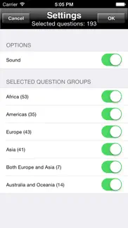 How to cancel & delete country maps quiz 3