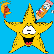 Learn to Draw Fish Coloring Book for Children