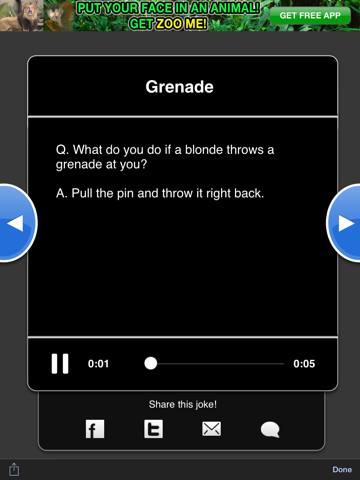 Screenshot #5 pour Blond Jokes!