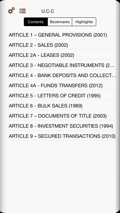 UCC ( Uniform Commercial Code ) - Law Series