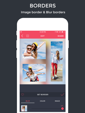 Screenshot #6 pour Pixjoint - Picture collage & Photo Editor with Camera Effects