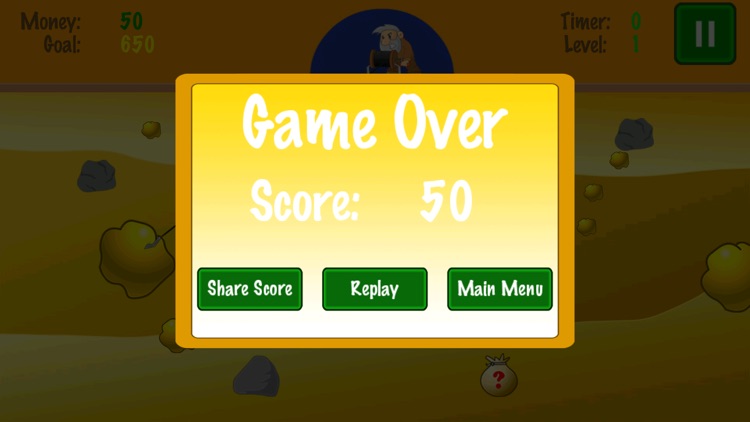 Classic Gold Miner HD Free screenshot-3