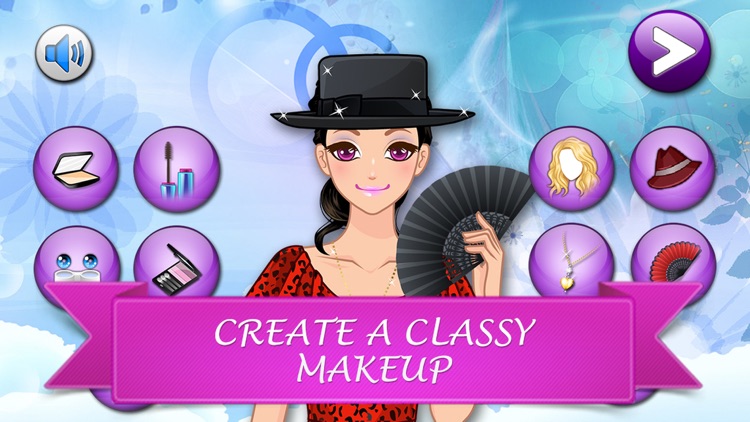 Flamenco Girl Make Up Salon - Pretty makeover game for girls and kids