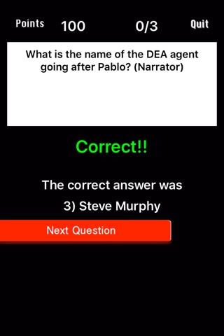 Ultimate Trivia - Narcos edition screenshot 2