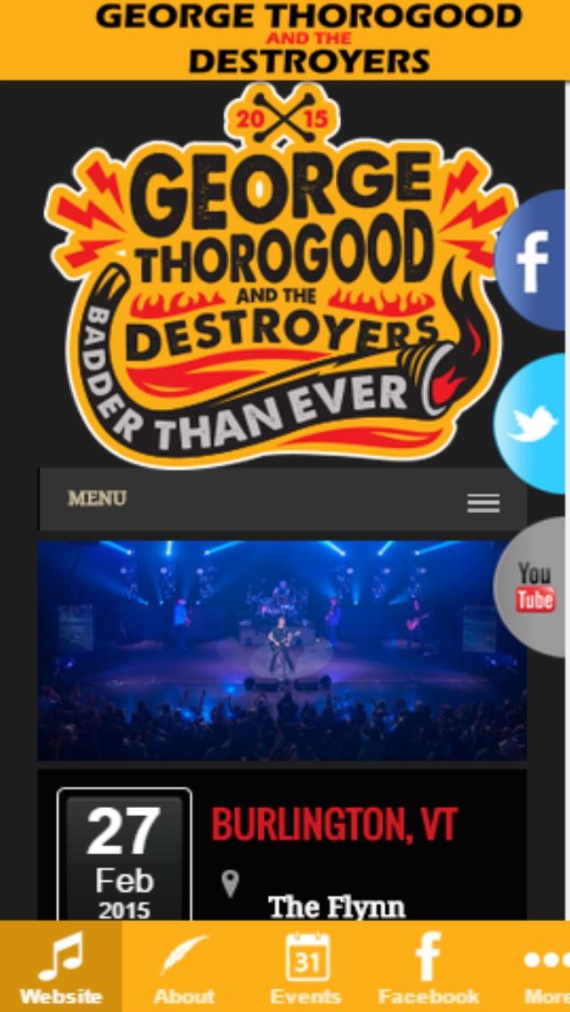 How to cancel & delete George Thorogood from iphone & ipad 1
